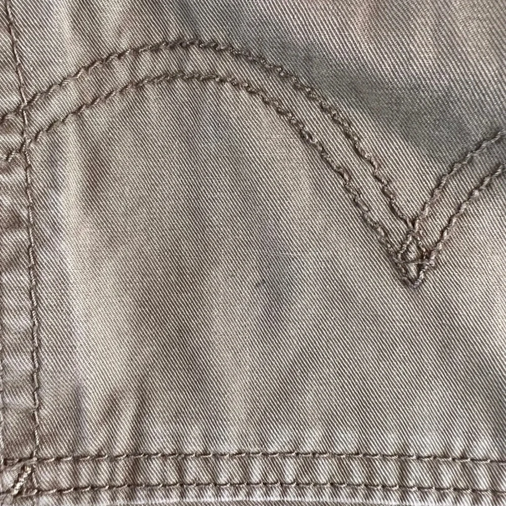 Levis Mens Cargo Shorts Tan Khaki Cotton Multi Pocket Casual Outdoors Size 32